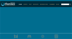 Desktop Screenshot of florencechamber.com